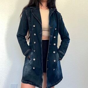 Vintage JouJou Premium Denim Longline Jacket